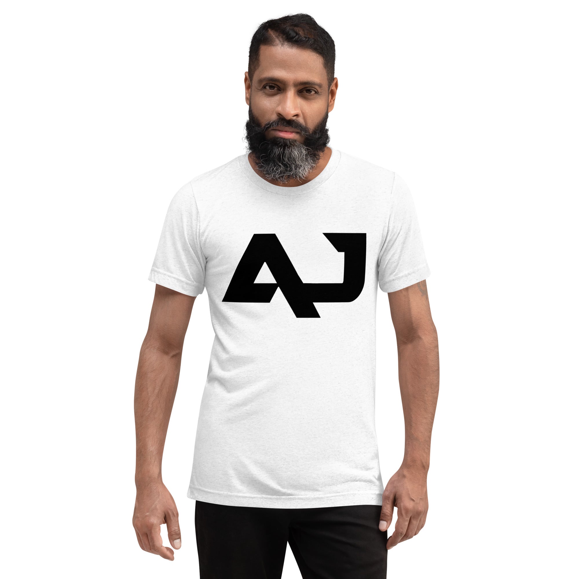 AJ Black Logo T Shirt Al Joseph Merch Store