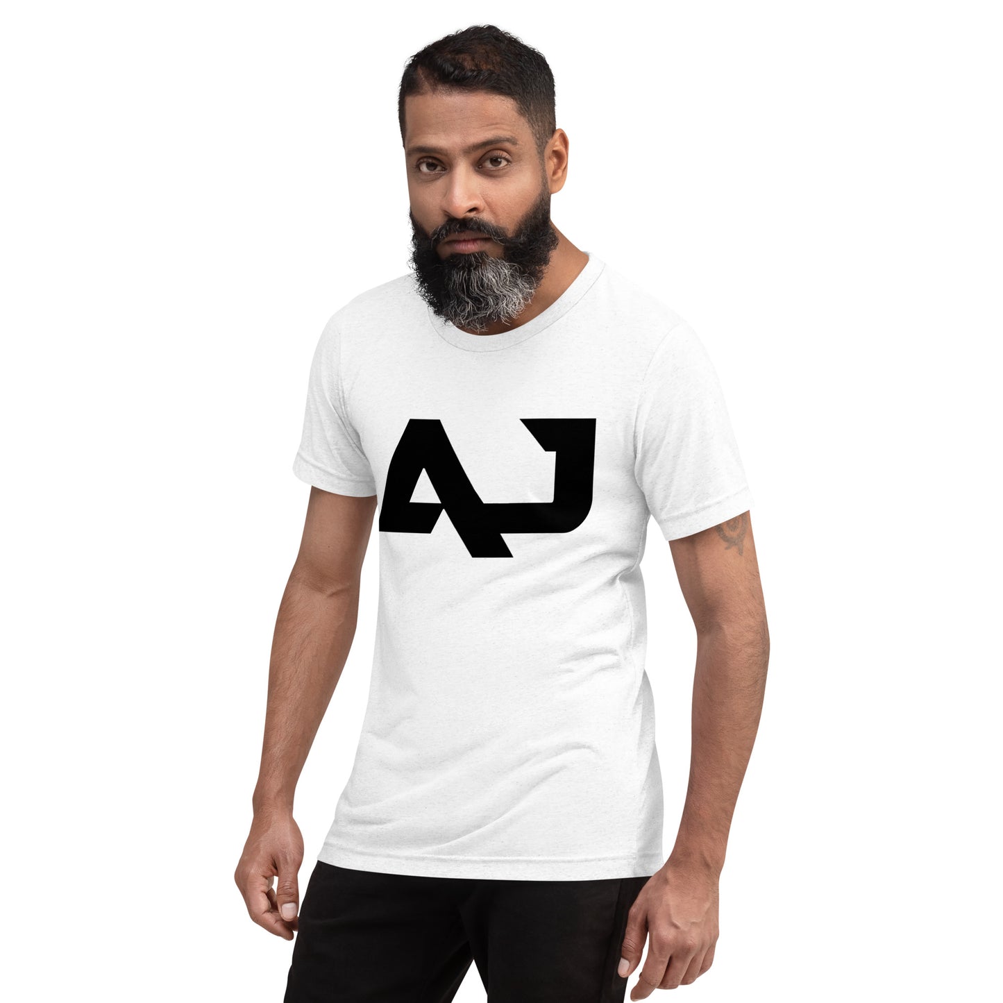 AJ Black Logo T-Shirt